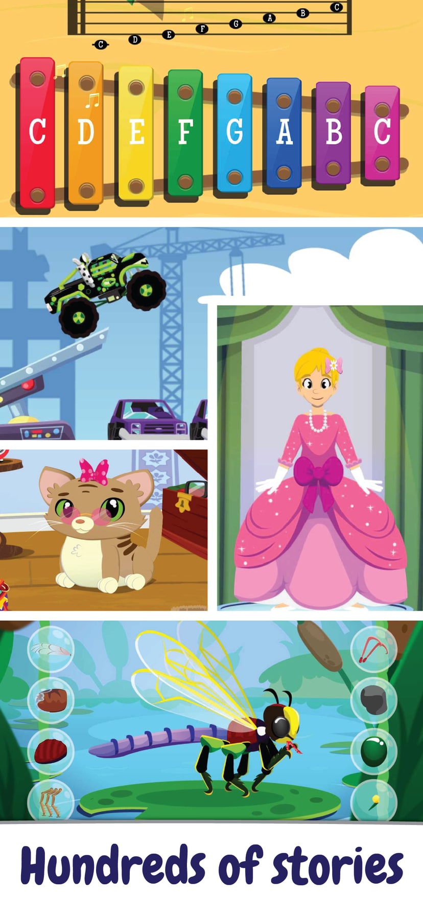 Store screenshots: Word stories — store panel